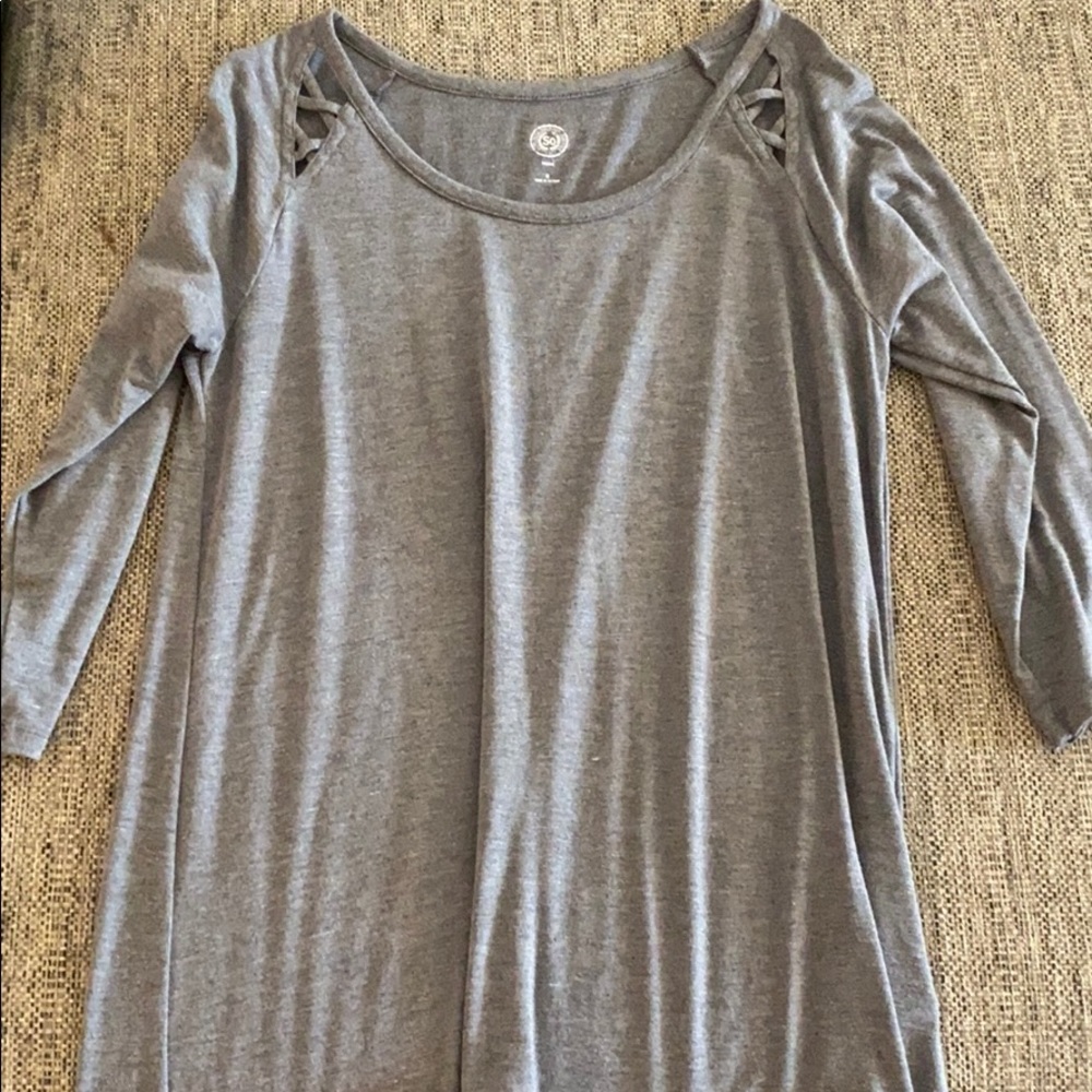 Braided top shirt